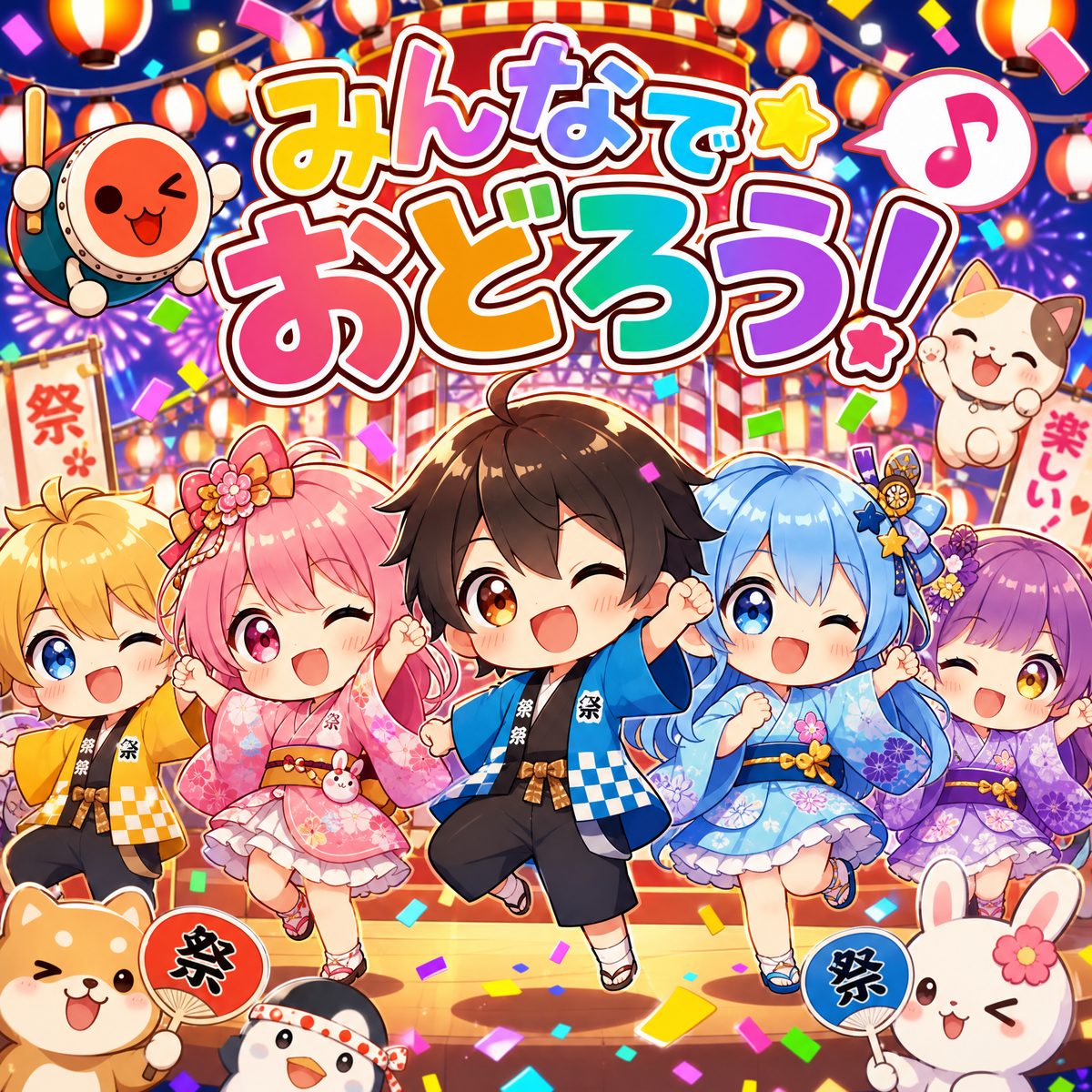 海角网 - 海角网精选·超萌chibi角色节日庆典动漫